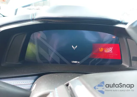 2022 Chevrolet Corvette Stingray Rwd 1Lt из США, поврежденный, VIN 1G1YA2D43N5111850